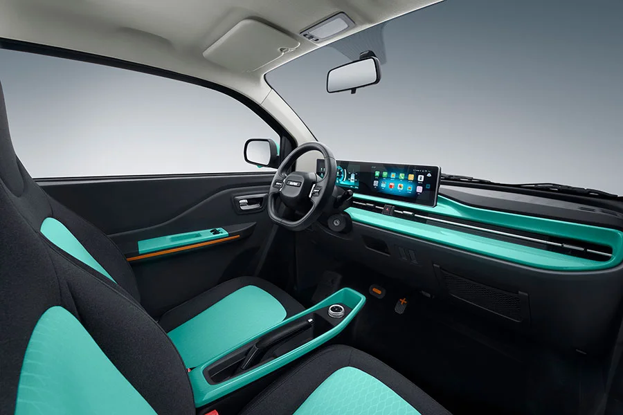 Mikrosamochody - wnętrze