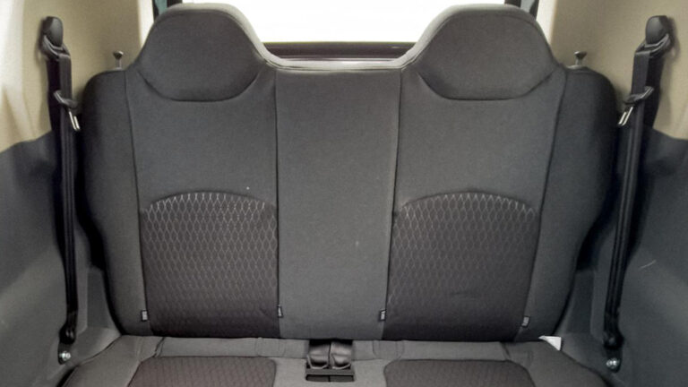 siedzenia tył black